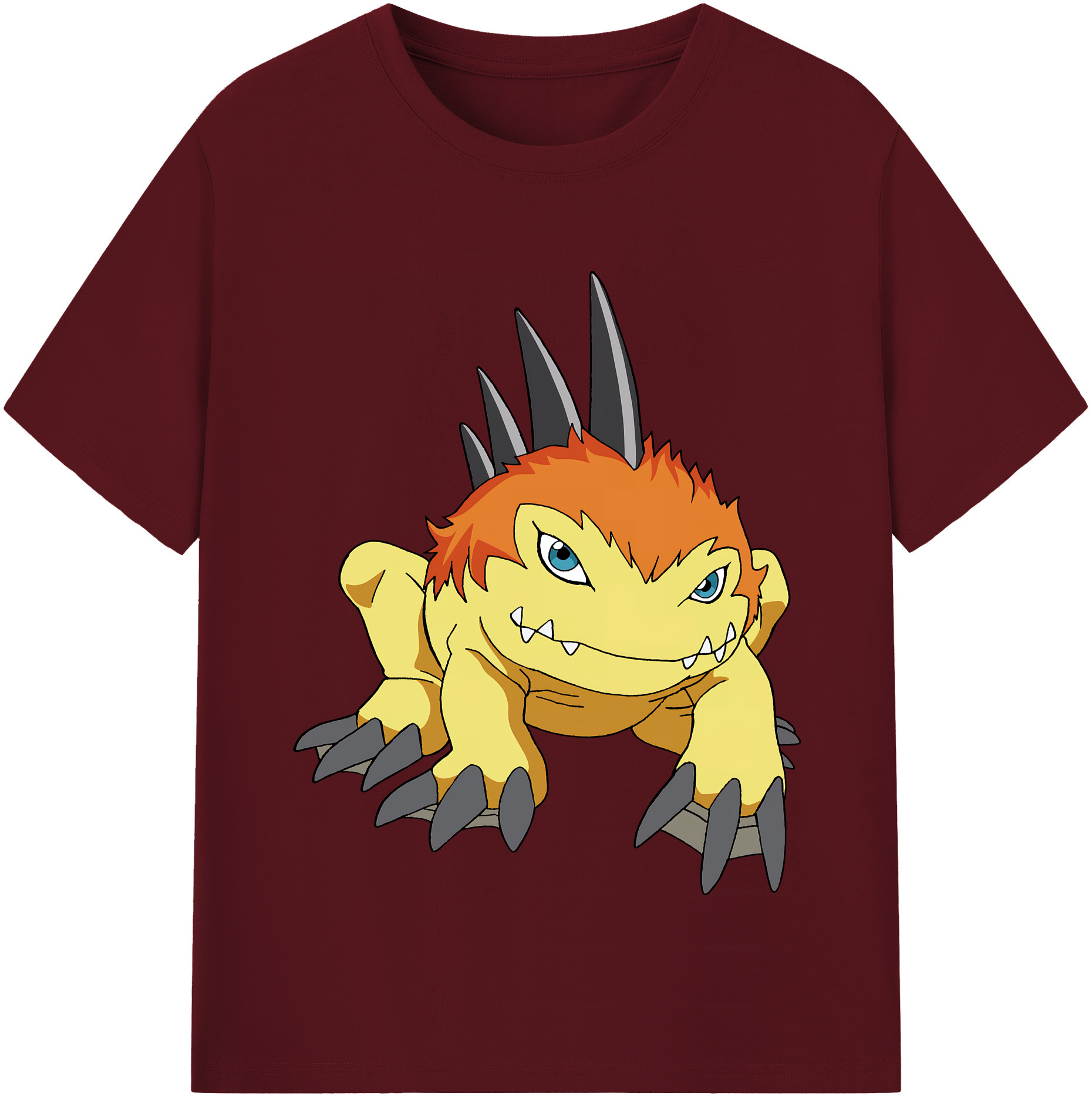 （画像用） Digimon デジタルモンスター/デジモン 綿100％半袖Tシャツ（フロントプリント）